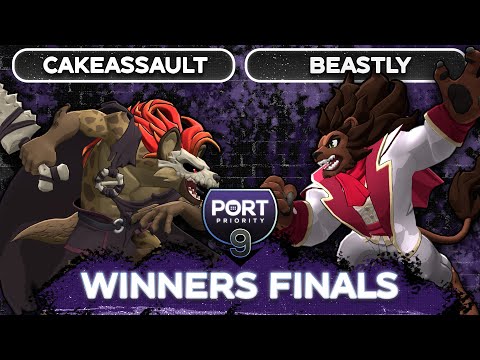 Port Priority 9 Rivals 2 - CakeAssault (Forsburn) VS Beastly (Zetterburn) - Winners Finals