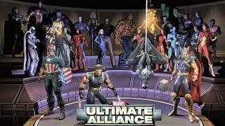 Marvel Ultimate Alliance - All Characters & Costumes (Showcase)