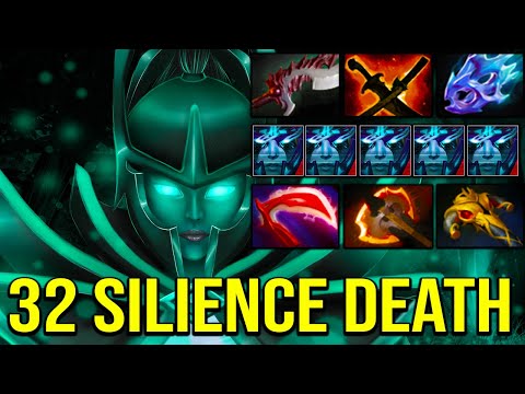 32 SILENCE DEATH [ Phantom Assassin ] MONSTER LATE GAME