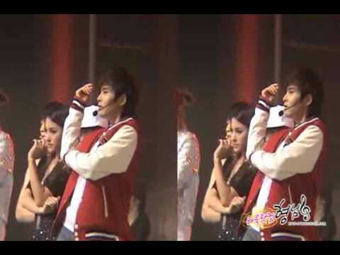 091230 Fancam Gayo Dachookjae - Ryeowook dancing to Abracadabra