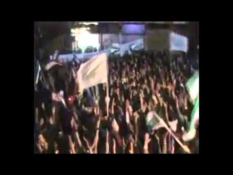 مظاهرة مسائية في حي الخالدية في مدينة حمص