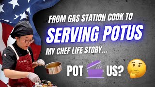 From gas station cook to serving POTUS. My chef life story…