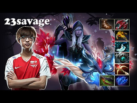 23savage - Drow Ranger Safelane | Dota 2 7.30e Gameplay