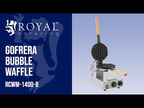 vídeo - Gofrera bubble waffle - 1415 W