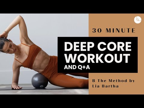 30 MINUTE | DEEP CORE WORKOUT | AT-HOME PILATES | B The Method