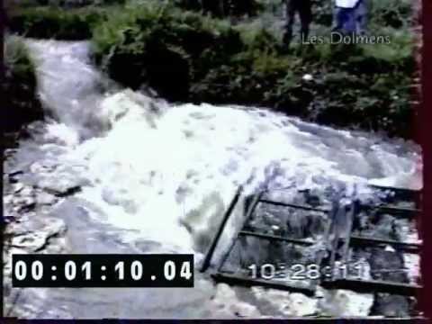 Spéléologie en Aveyron - Les dolmens - Marroule - crue exceptionnelle - entrée noyée en 3 minutes