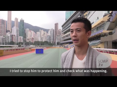 Jockey Derek Leung recalls the scary fall in which his helmet saved his life