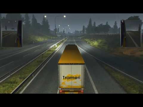 ETS 2 a trip from the city of Amsterdam to the city of Luxembourg