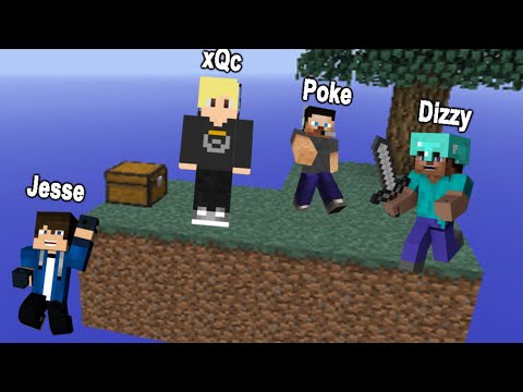 Insane Survival w/ Friends in Sky! | xQc Conquers Minecraft Sky Factory