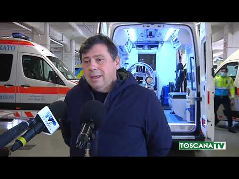 2020-04-01 PRATO - PRIMA AMBULANZA PER IL CORONAVIRUS