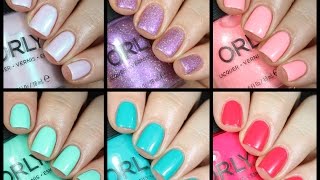 Orly Melrose Collection Live Swatch + Review!