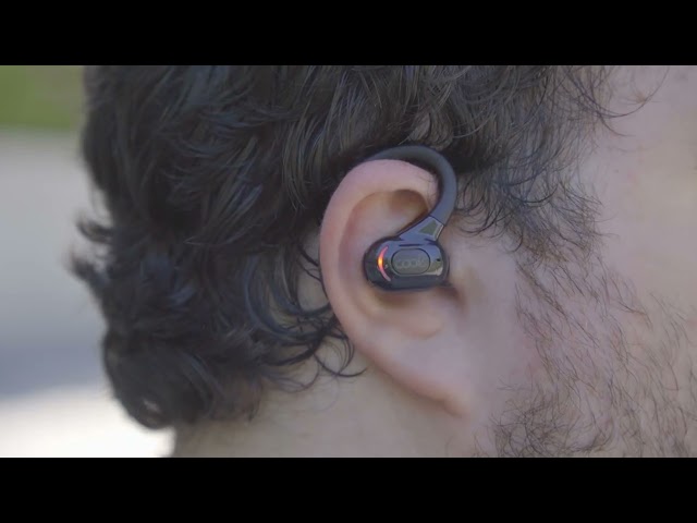 Ecouteurs Cool Midway sans fil Bluetooth pour appels et musique avec micro Noir video