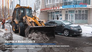 Уборка и вывоз снега