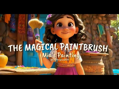 The Magical Paintbrush | Kidstoryland931 |short Stories for Kids | Fantasy Stories | Children Story