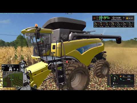 Farming Simulator 17 Autumn Oaks Ep. 26 Corn Harvest