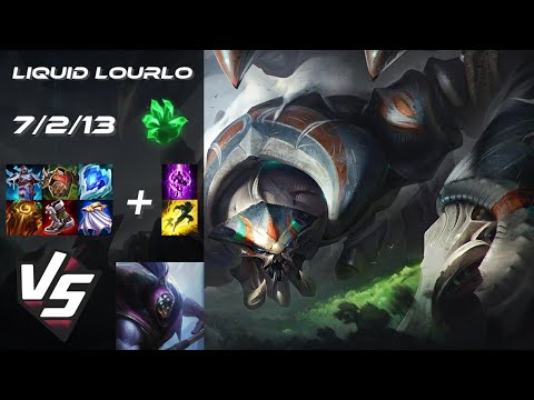 Team Liquid Lourlo TOP Skarner vs Jax - NA Grandmaster Patch 14.9