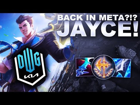 HAS JAYCE MADE HIS RETURN TO THE META? Ft. DWG Kia ShowMaker | League of Legends
