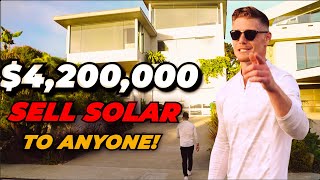 SOLAR SALES TECHNIQUES TO SELL SOLAR TO ANYONE: door to door solar sales