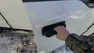 F150 door latch frozen quick fix
