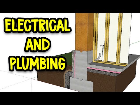 Electrical and Plumbing In A Cob Building | Cob House Building Guide