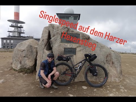Harzer  Hexenstieg Bikepacking Overnighter mit dem Singlespeed Mountainbike I IamZwosh