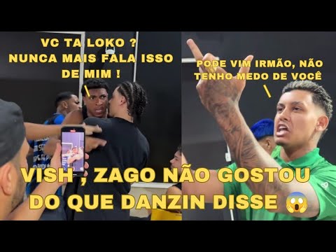 VISH , ROLOU TR3TAA ?!! 😱😬🔥 ZAGO NÃO GOSTOU DO QUE DANZIN DISSE E O CLIMA FECHOU NA CASA 😱😬 !!