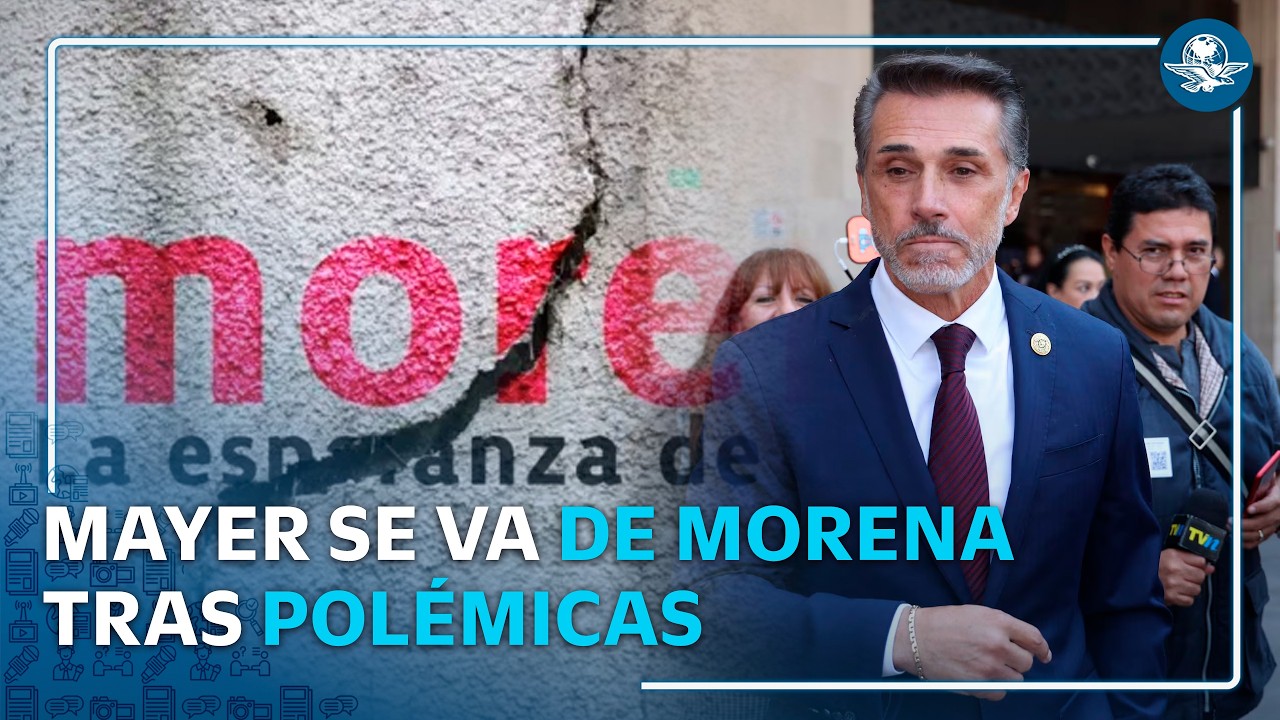 Sergio Mayer renuncia a Morena tras polémica por La Casa de los Famosos