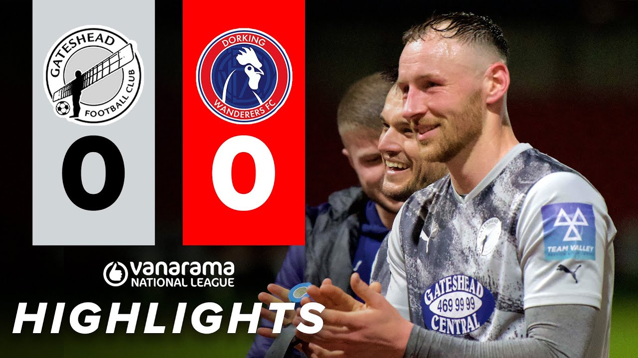 Gateshead are STAYING UP! 🤩 | Gateshead 0-0 Dorking Wanderers | HIGHLIGHTS