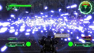 【地球防衛軍6】敵の圧倒的な弾幕を全て反射する DLC2 M10 アンドロイドハント INF 初期体力フェンサー