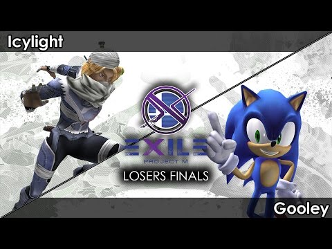 Project M:  GVS | Icylight (Sheik/Pikachu) V JOS | Gooley (Sonic) - Exile 74 Tournament SSBPM