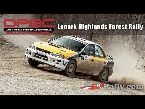 OPRC 2014 Round 3 - Lanark Highlands Forest Rally