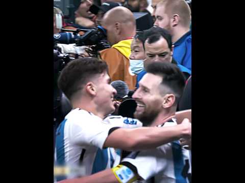 Messi & Alvarez 😍