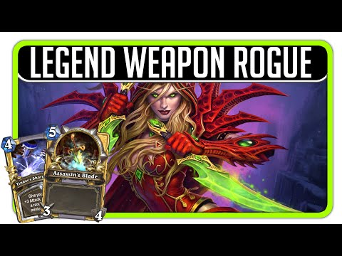 Hearthstone - Legend Weapon Rogue (60+ matches played)