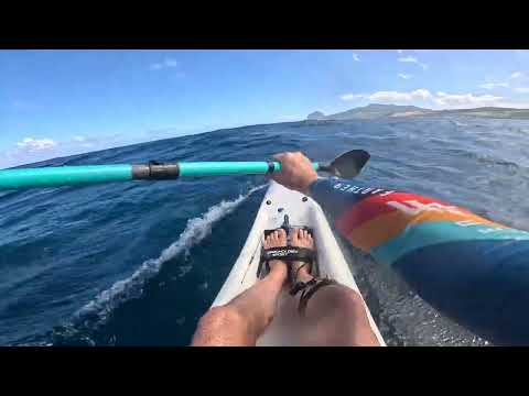 South Africa Surf Ski Mauritius Tours - August 2025 - Day 6 - Morning Downwind