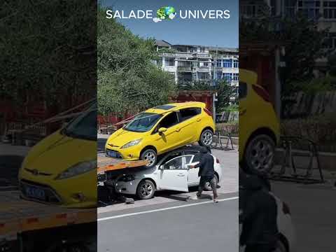 Dépannage insolite #voiture  #insolite