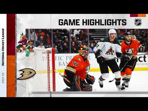 Coyotes @ Ducks 11/5/21 | NHL Highlights
