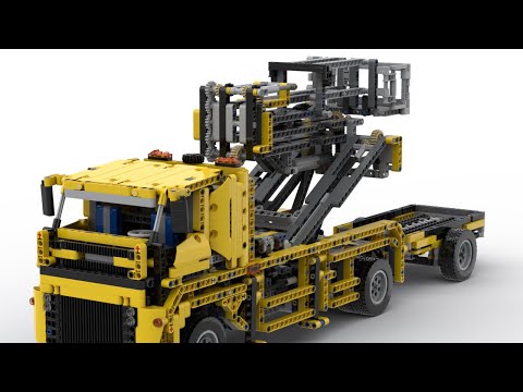 Mobile Articulated Boom Lift - Lego Technic 42009 Alternate Model (MOC)