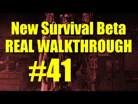 Fallout 4 Survival Beta Walkthrough Part 41 - Free T51 Power Armor + Meeting the Railroad
