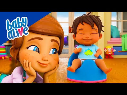 Apprendre la propreté - Le Petit Pot 🚽 Dessin Animé Pour Bébé 💩 Baby Alive Français 💕