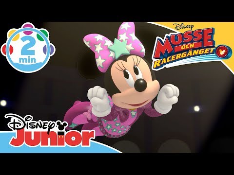 Musse och Racergänget | Musik: Mimmis uppträdande! 🎀- Disney Junior Sverige