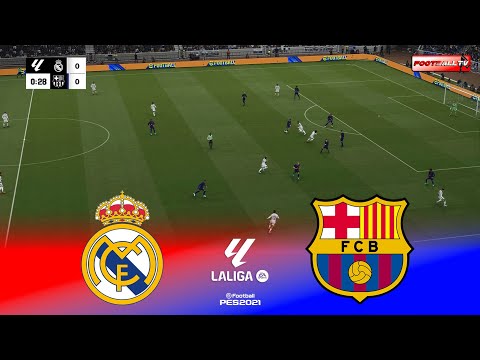 🔴Real Madrid vs Barcelona - El Clasico La Liga 25/26 | Pes 21 Gameplay PC