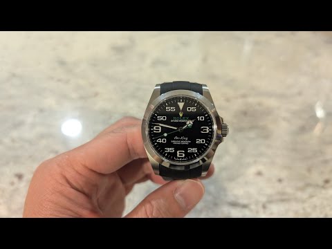 Rolex Air King (126900) straight from AD to RubberB strap