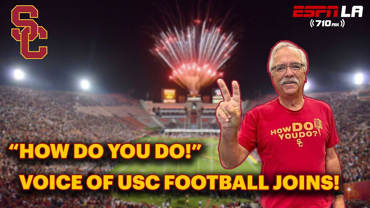 Legendary Voice of USC Football Pete Arbogast! - YouTube