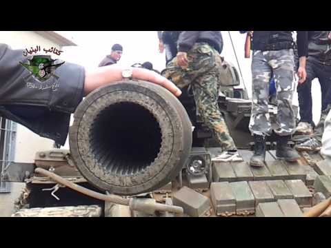 جولة ميدانية داخل سرية الهجانة في تل شهاب بعد السيطرة عليها بالكامل من قبل كتائب البنيان