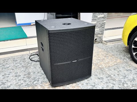 Wisdom SW 118XD 18-inch subwoofer, the highest series from wisdom