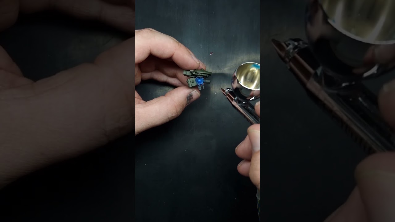 Simple Airbrush Glow Effects #miniature #art #warhammer