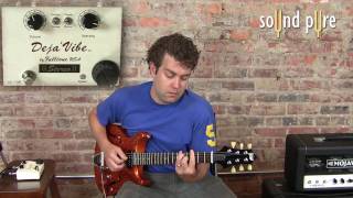 Video thumbnail for Fulltone Effects Mini Deja Vibe Pedal Demo - With Gadow Custom Setneck HB by soundpurestudios
