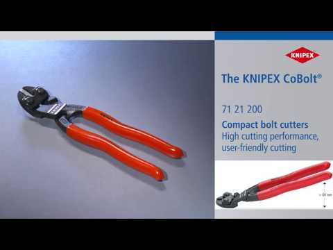 KNIPEX CoBolt® Compact Bolt Cutters video
