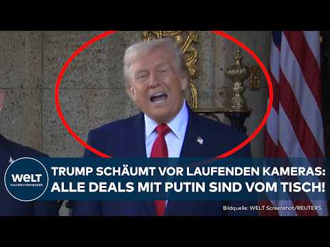 USA: Donald Trump schäumt nach Anruf von Putin! Angriff auf Privatsitz - Alle Deals sind vom Tisch