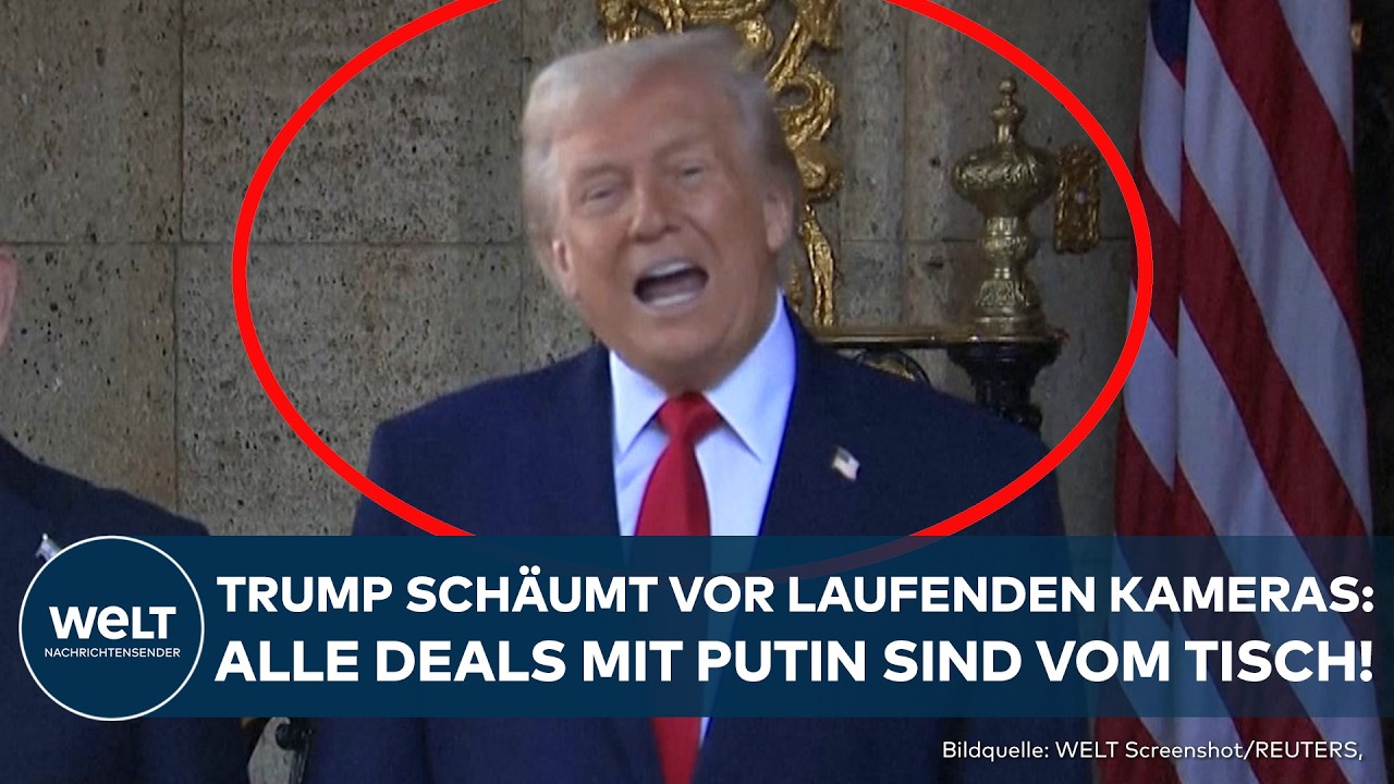 USA: Donald Trump schäumt nach Anruf von Putin! Angriff auf Privatsitz - Alle Deals sind vom Tisch
